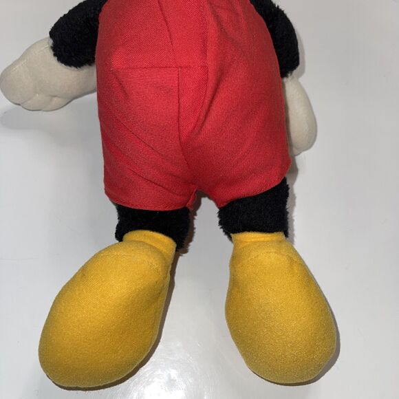 Vintage Disney Mickey Mouse Red Pants Plush 15" Playskool 70130 Stuffed Toy - Picture 8 of 12